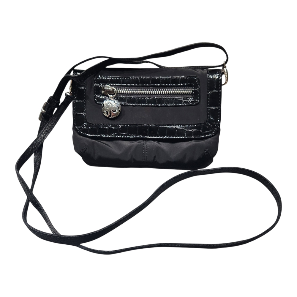 Brighton Black Crossbody Bag, Very Good Condition